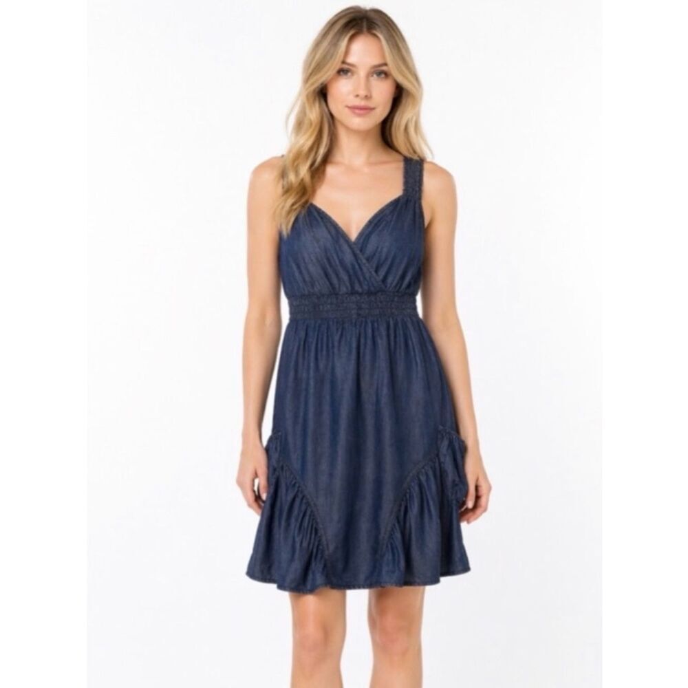 INC International Concepts Denim Sundress